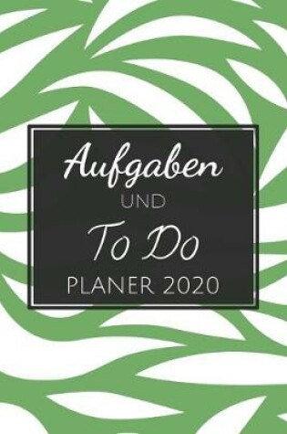 Cover of Aufgaben und To Do Planer 2020