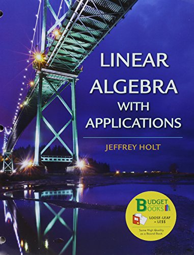 Book cover for Linear Algebra (Loose Leaf) and Mathportal