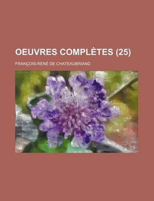 Book cover for Oeuvres Completes (25)