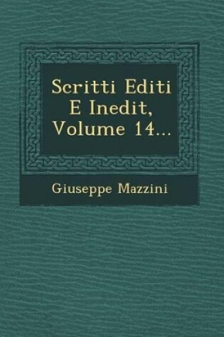 Cover of Scritti Editi E Inedit, Volume 14...