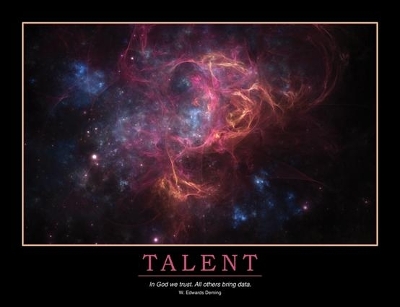 Book cover for Talent Poster
