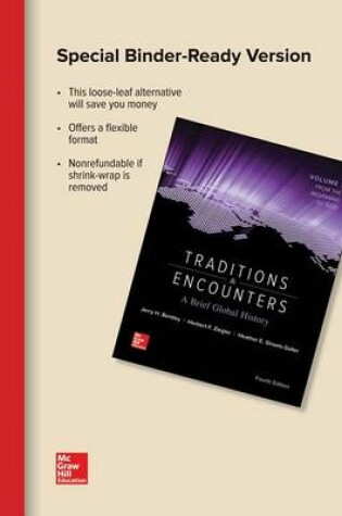 Cover of Looseleaf Traditions & Encounters: A Brief Global History Volume 1 with Connect 1-Term Access Card