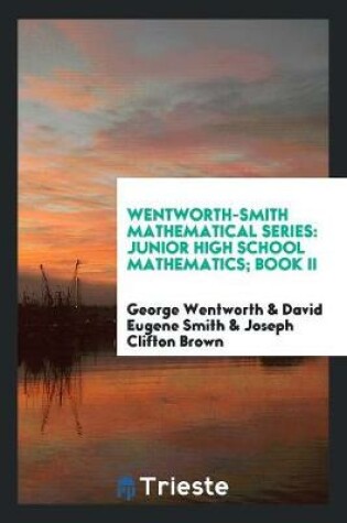 Cover of Wentworth-Smith Mathematical Series