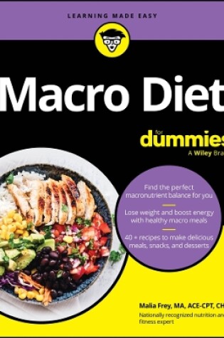 Cover of Macro Diet For Dummies