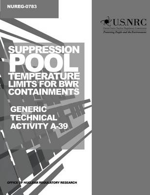 Book cover for Suppression Pool Temperature Limits for BWR Containments