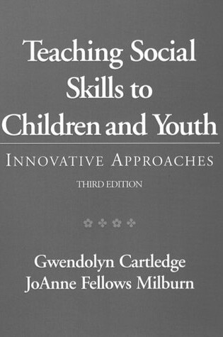 Cover of Teaching Social Skills to Children