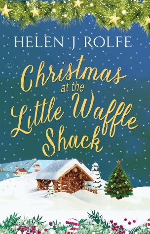 Book cover for Christmas at the Little Waffle Shack