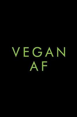 Book cover for Vegan AF