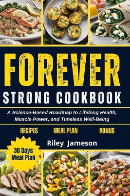 Book cover for forever strong cookbook