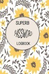 Book cover for Superb Password Logbook