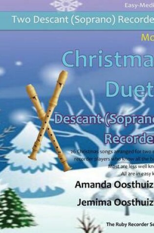 Cover of More Christmas Duets for Descant (Soprano) Recorder