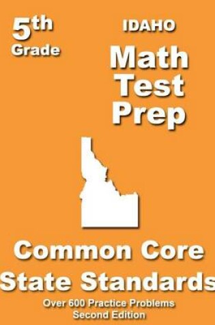 Cover of Idaho 5th Grade Math Test Prep