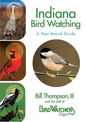 Book cover for Indiana Bird Watching