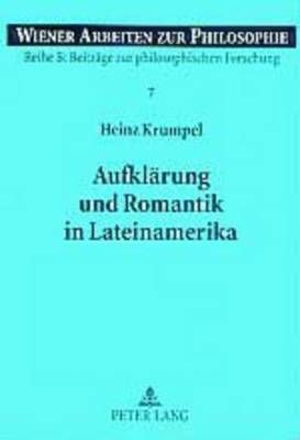 Book cover for Aufklaerung Und Romantik in Lateinamerika