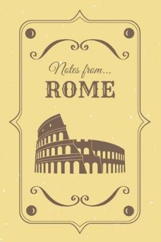 Cover of Notes from Rome