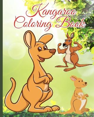 Book cover for Kangaroo Coloring Book