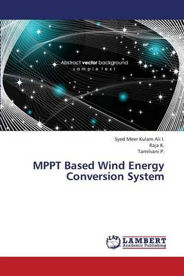 Book cover for Mppt Based Wind Energy Conversion System