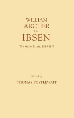 Book cover for William Archer on Ibsen