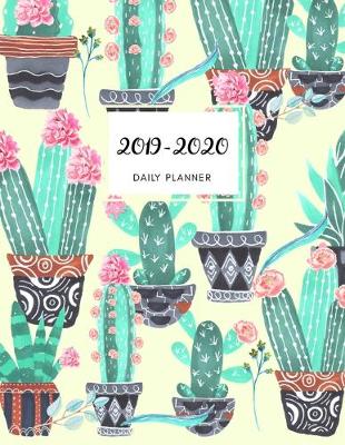 Cover of Planner July 2019- June 2020 Cactus Cacti Monthly Weekly Daily Calendar