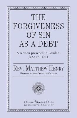 Book cover for The Forgiveness of Sin as a Debt