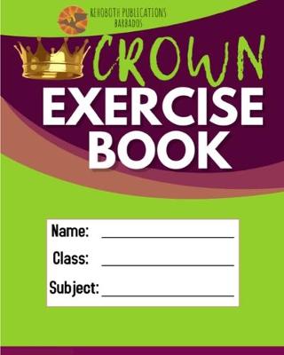 Book cover for Crown Exercise Book (Green)