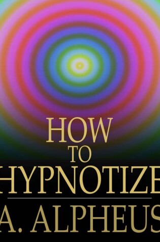 Cover of How to Hypnotize