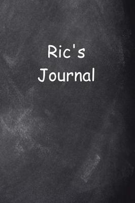 Cover of Ric Personalized Name Journal Custom Name Gift Idea Ric
