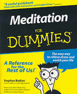 Cover of Meditation For Dummies