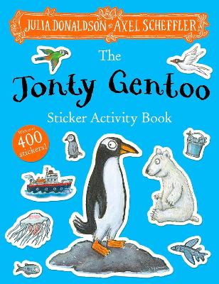 Book cover for Jonty Gentoo Sticker Activity Book (PB)