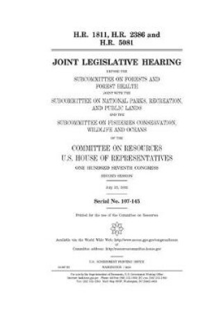 Cover of H.R. 1811, H.R. 2386 and H.R. 5081