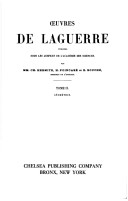 Cover of Oeuvres De Laguerre