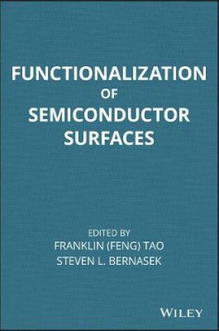 Cover of Functionalization of Semiconductor Surfaces