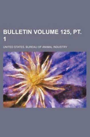 Cover of Bulletin Volume 125, PT. 1