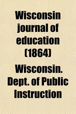 Book cover for Wisconsin Journal of Education (Volume 8)