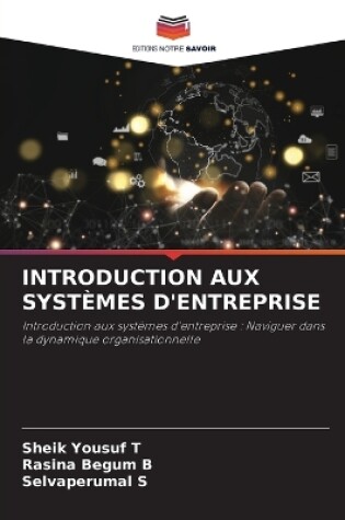 Cover of Introduction Aux Systèmes d'Entreprise