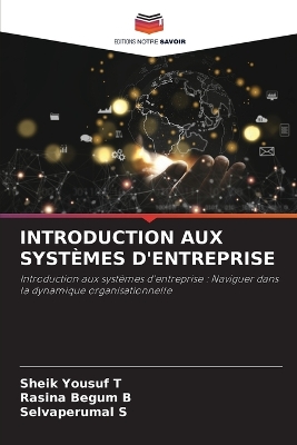 Book cover for Introduction Aux Systèmes d'Entreprise