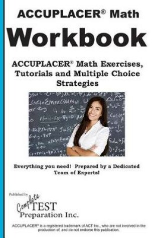 Cover of ACCUPLACER Math Workbook