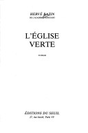 Cover of L'Eglise Verte