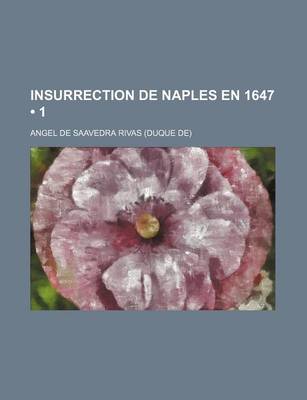 Book cover for Insurrection de Naples En 1647 (1)