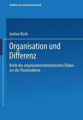 Cover of Organisation und Differenz