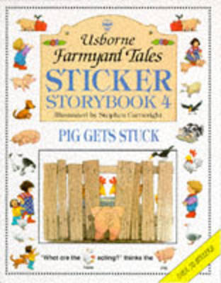 Book cover for Pig Gets Stuck Sticker Book