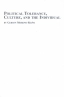 Book cover for Political Tolerance, Culture and the Individual