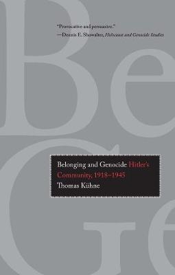 Cover of Belonging and Genocide