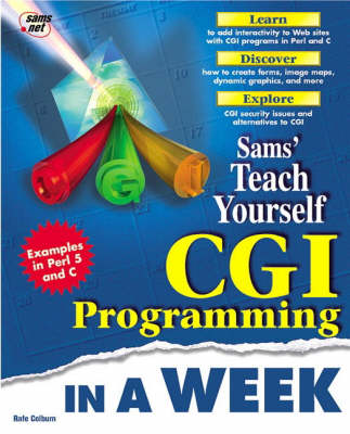 Book cover for Sams Teach Yourself CGI Programming in a Week