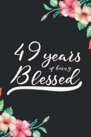 Cover of Blessed 49th Birthday Journal