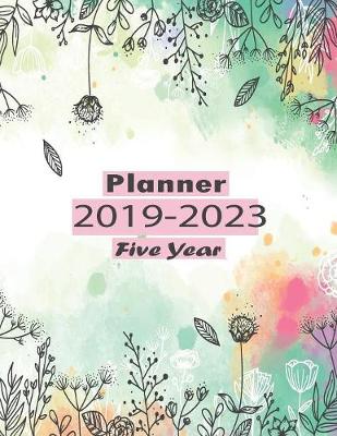 Book cover for 2019-2023 Five Year Planner