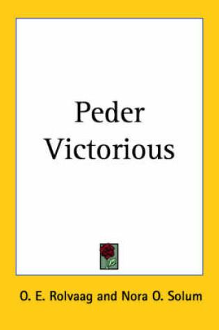 Cover of Peder Victorious