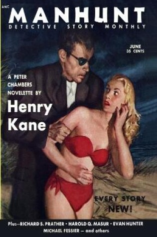 Cover of Manhunt, June 1953