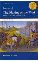 Book cover for Making of the West 3e Volume A & Sources of the Making of West Concise 3e V1