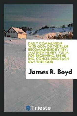 Cover of Daily Communion with God